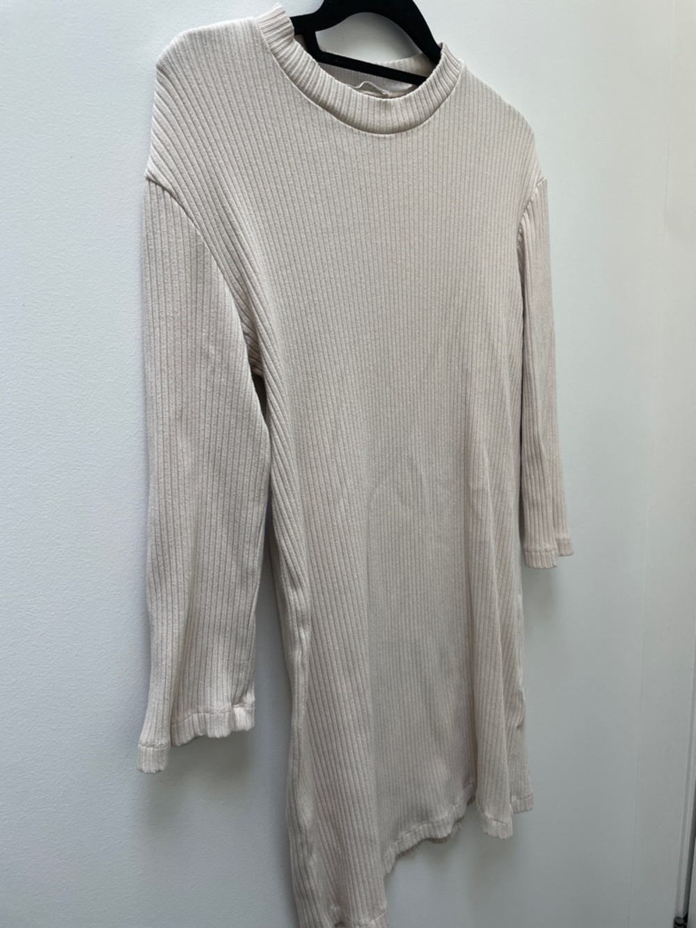 Reformation Rib Knit Cream Dress - Picture 7 of 7